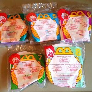 1996 McDonald's Aladdin King of Thieves toys